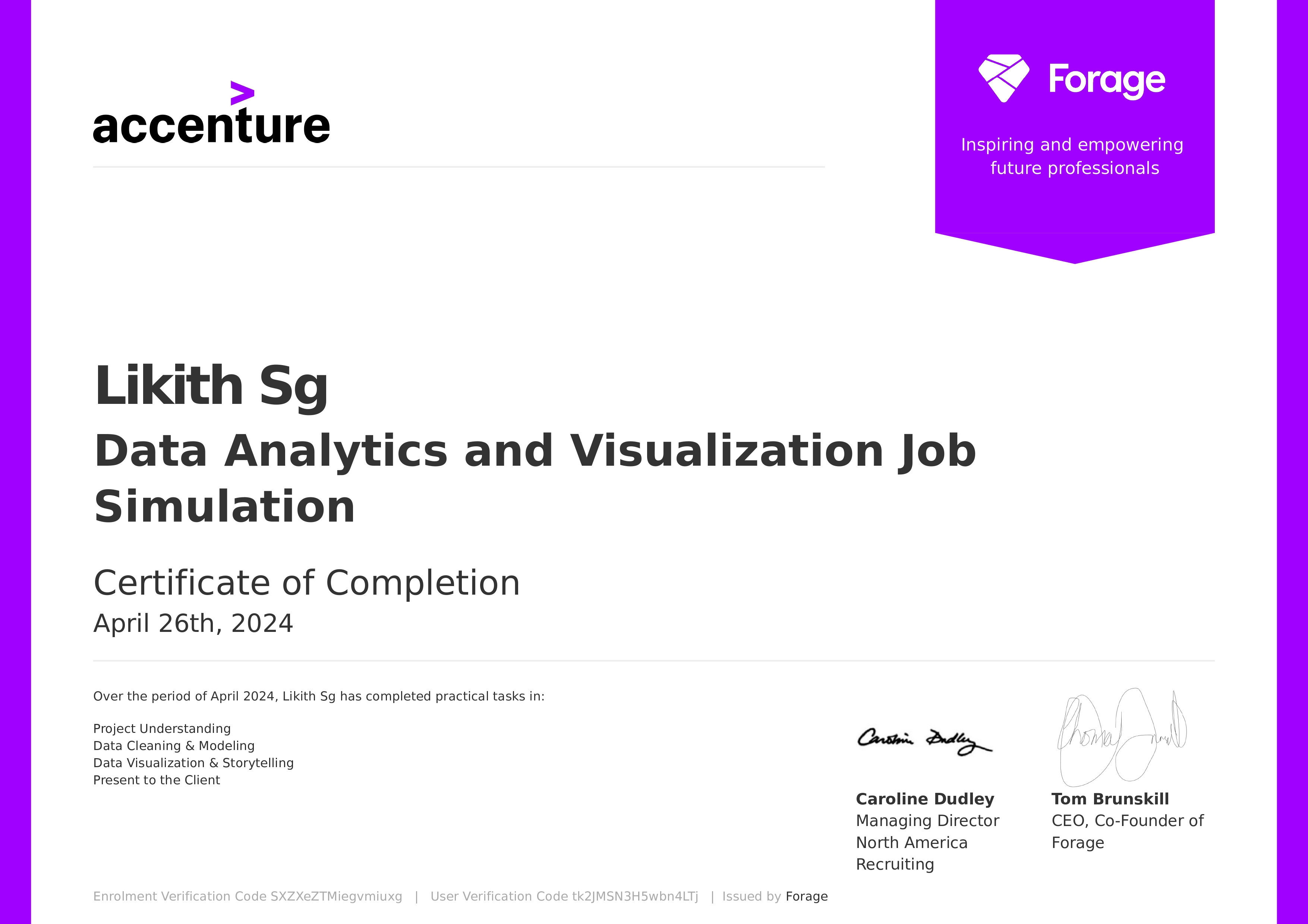 Internship Certificate